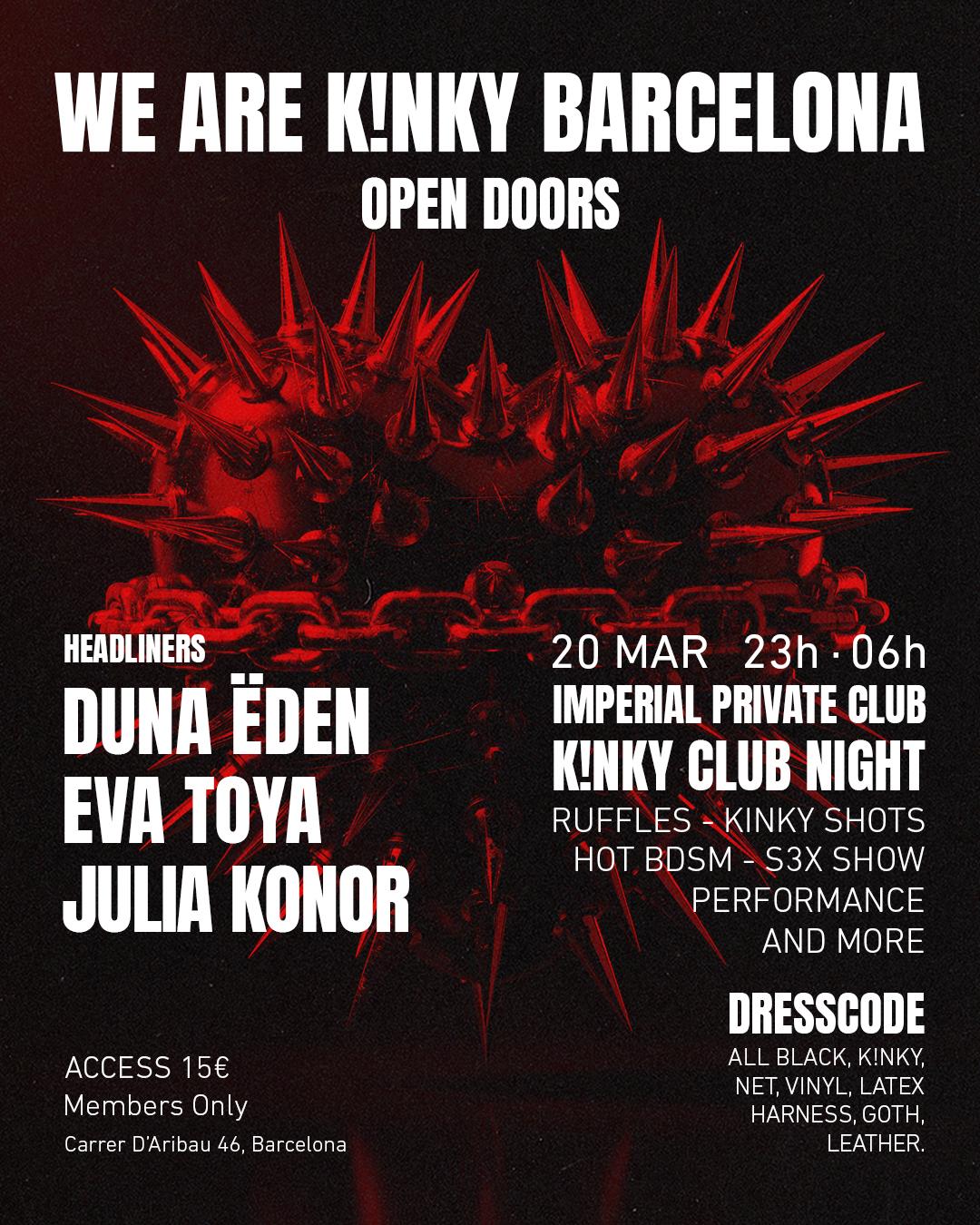 We Are Kinky Barcelona - Open Doors