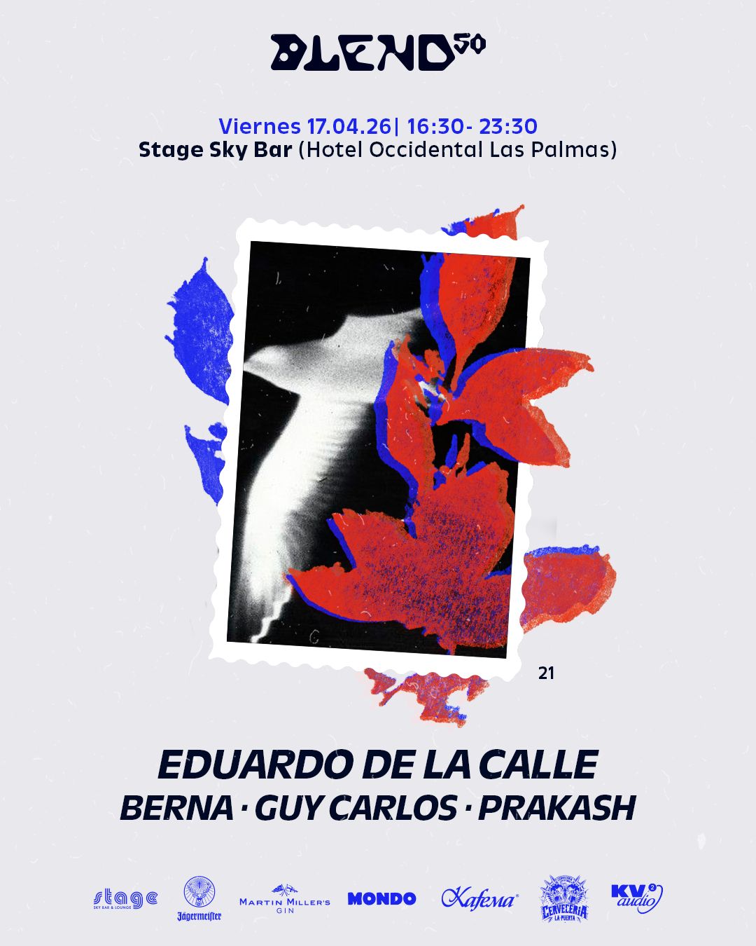 Blend50: Eduardo de la Calle, Berna, Guy Carlos, Prakash