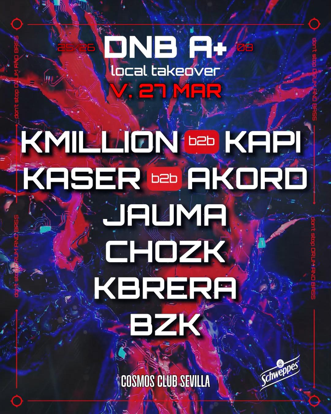 Dnb A+ - Local Takeover At Cosmos Club