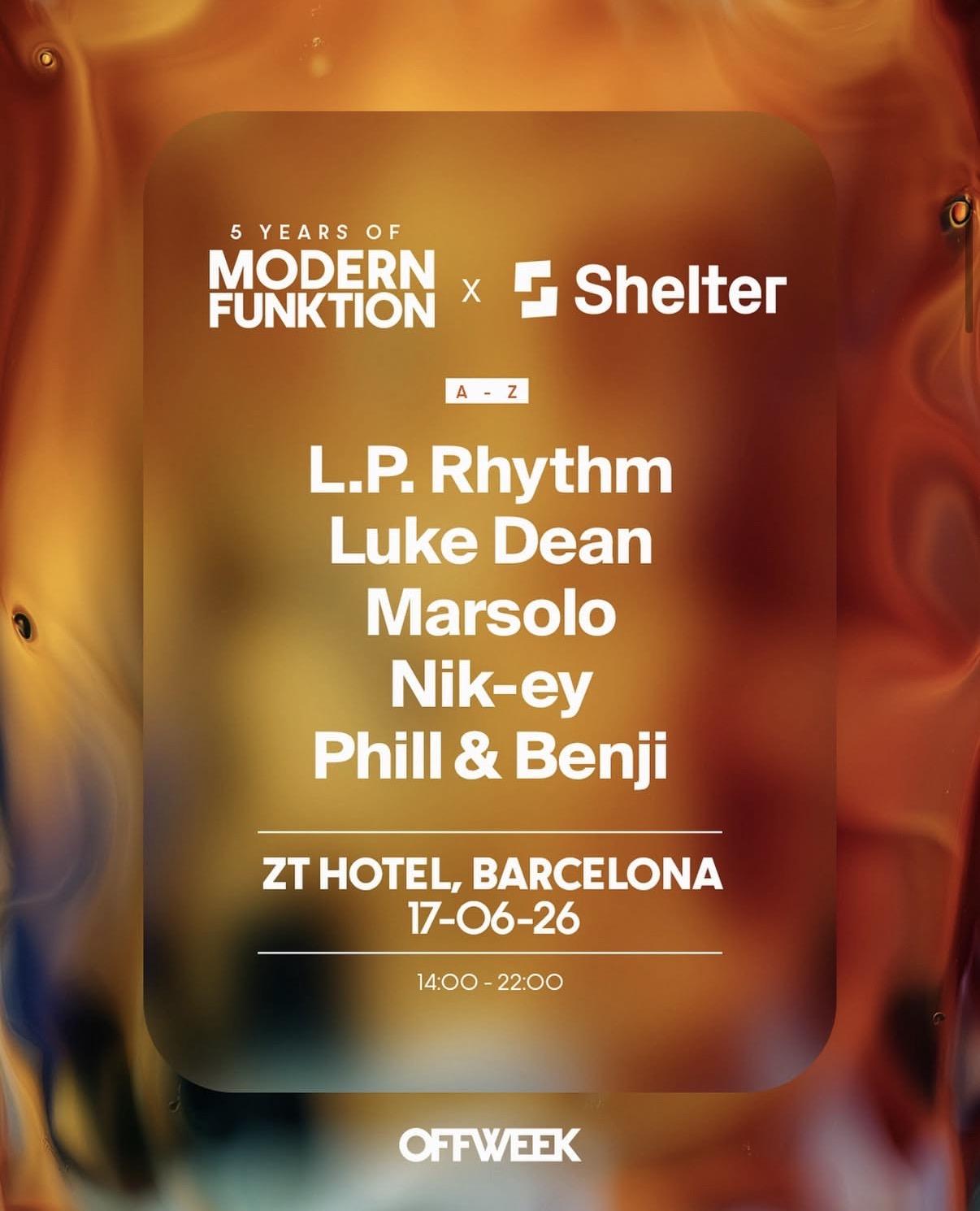 Modern Funktion X Shelter (Sold Out)