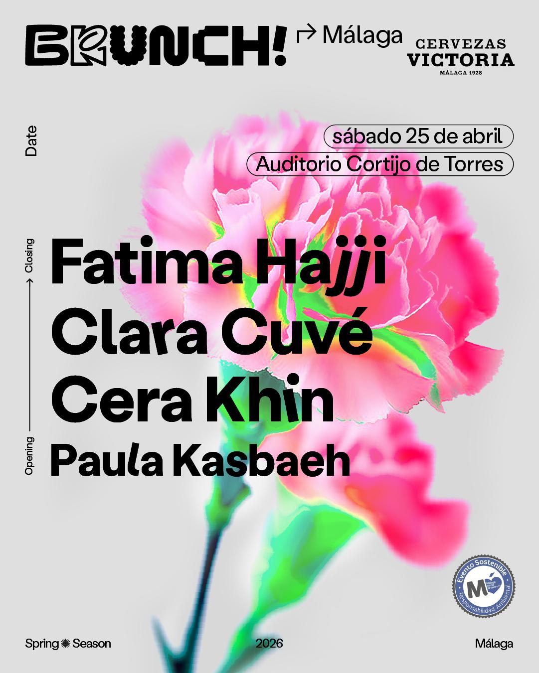 Brunch Electronik Malaga 4: Fatima Hajji, Clara Cuvé, Cera Khin & Paula Kasbaeh