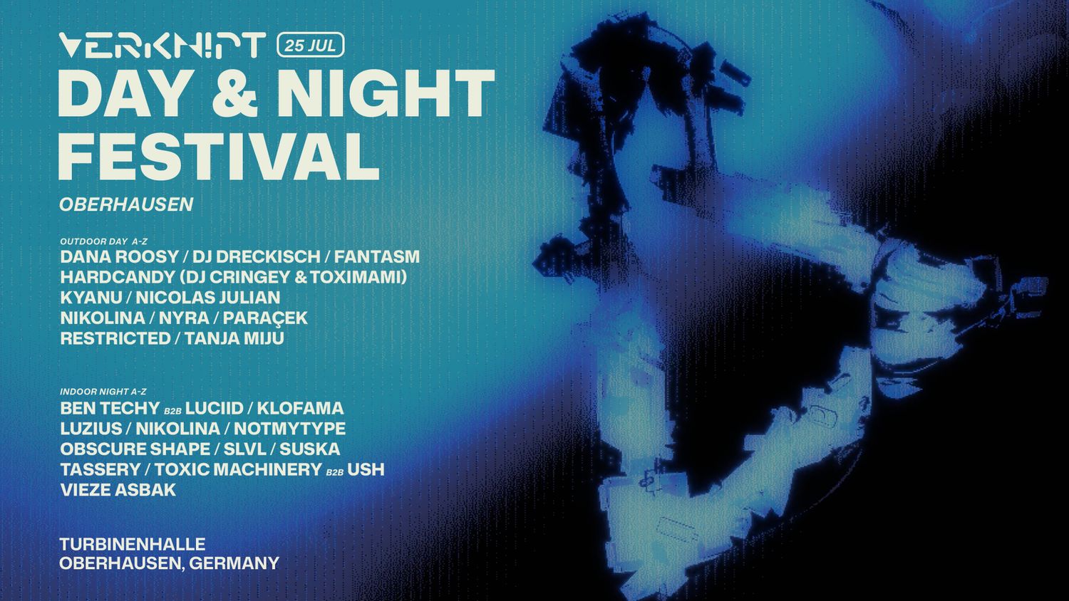 VERKNIPT Oberhausen - Day & Night Festival - 25 July