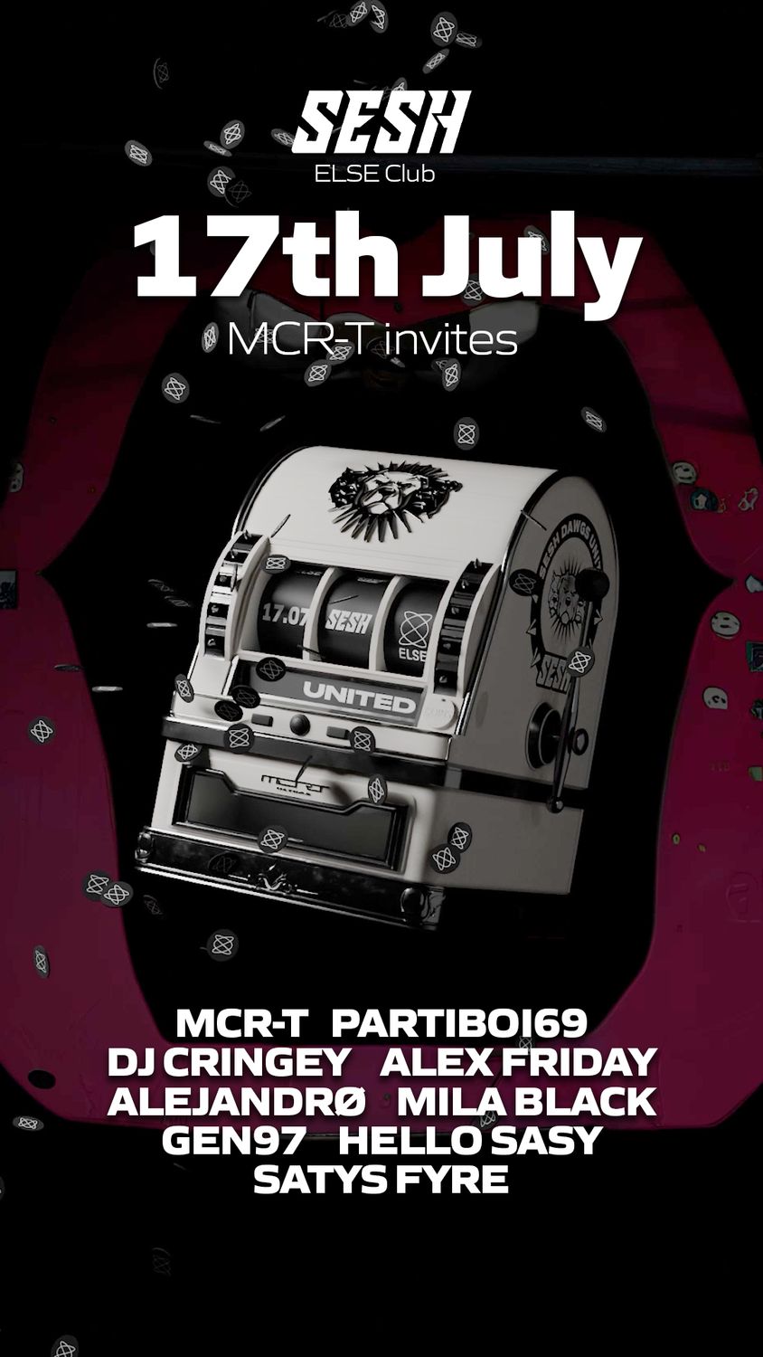 SESH pres. MCR-T invites
