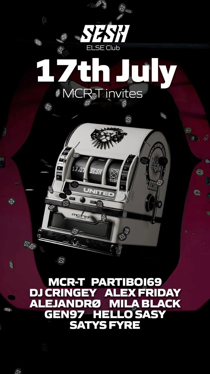 SESH pres. MCR-T invites