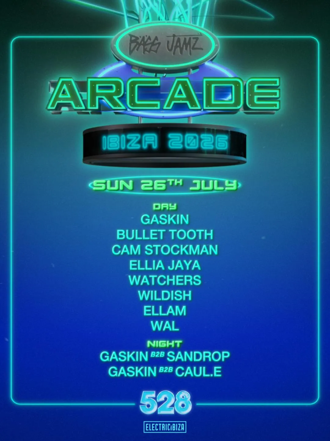 Gaskin's Bass Jamz Ibiza