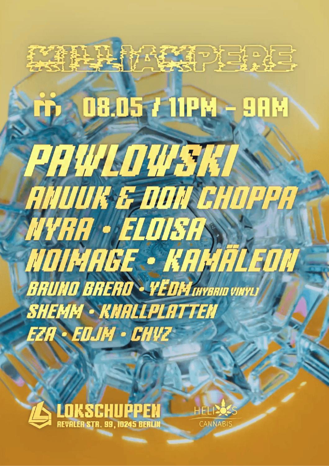 Milliampere X Mökina Open Air With Pawlowski, Anuuk & Don Choppa, Nyra, Eloisa, Kamäleon