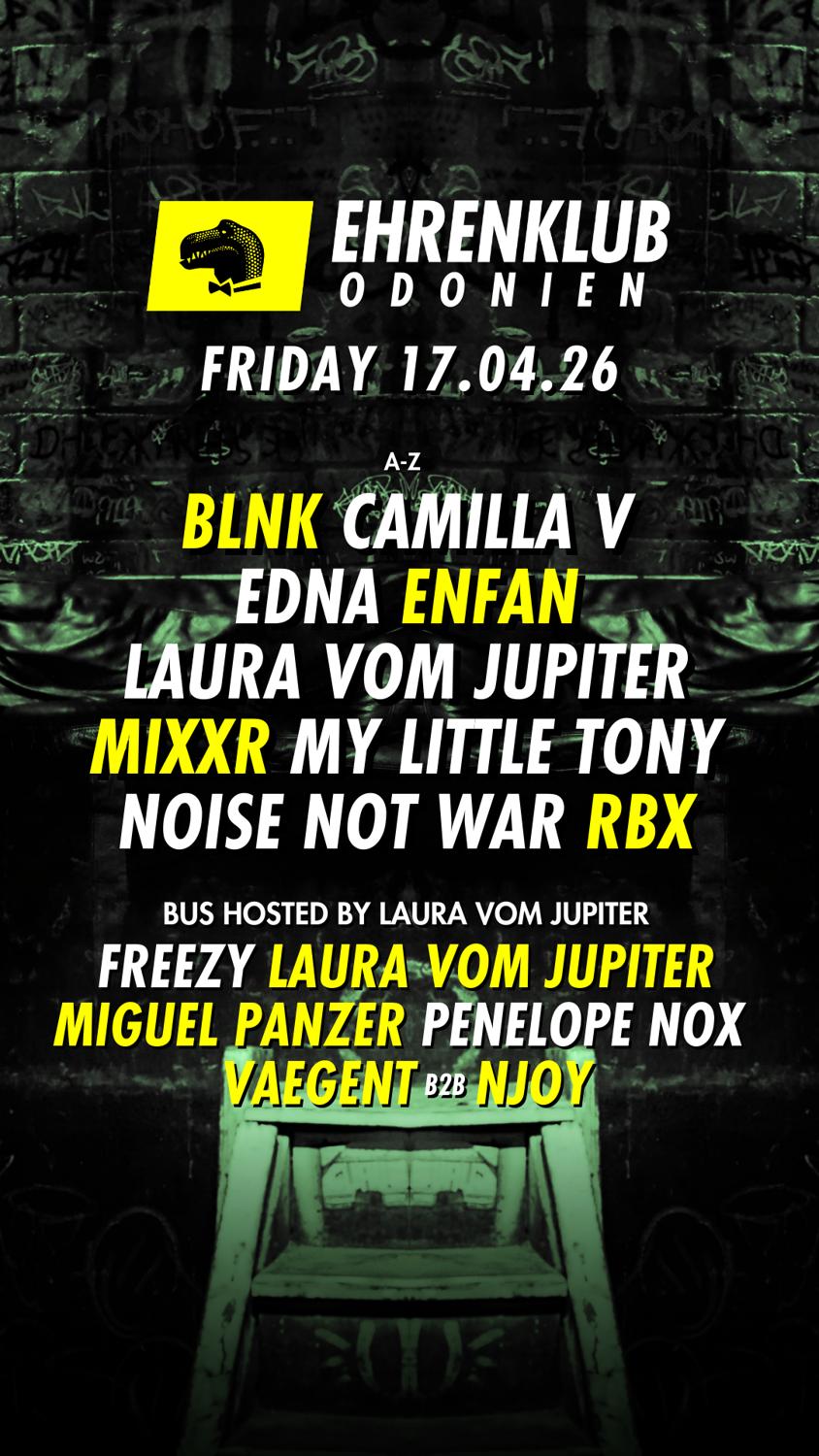 Ehrenklub In Odonien #27 Mit Blnk, Enfan, Noise Not War, Rbx Uvm