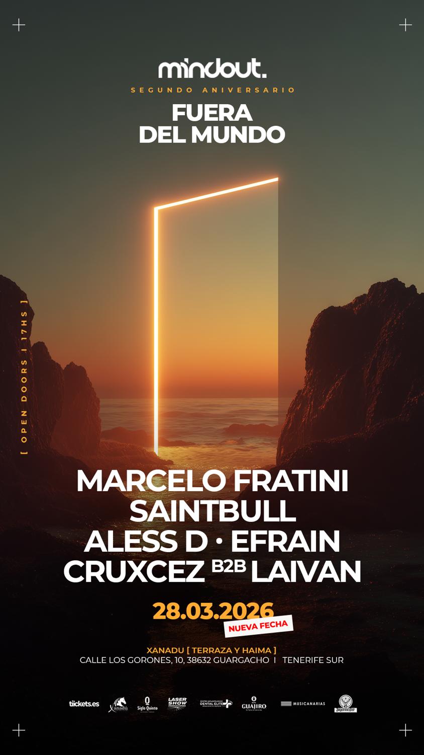 Mindout · 2Nd Anniversary · Fuera Del Mundo · Sat. 28Th March 2026