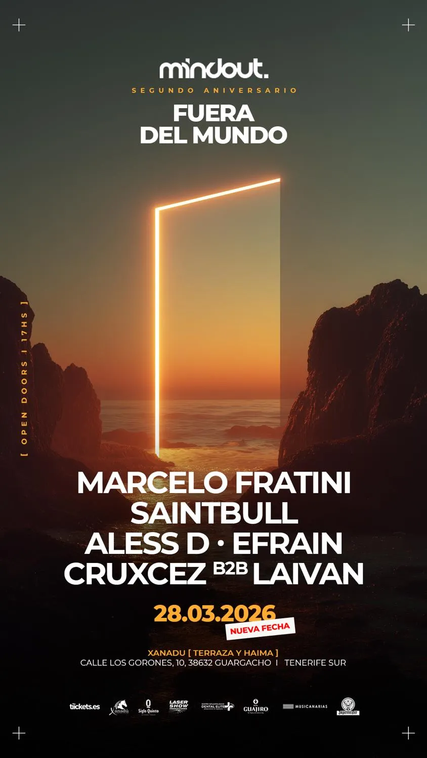 Mindout · 2Nd Anniversary · Fuera Del Mundo · Sat. 28Th March 2026