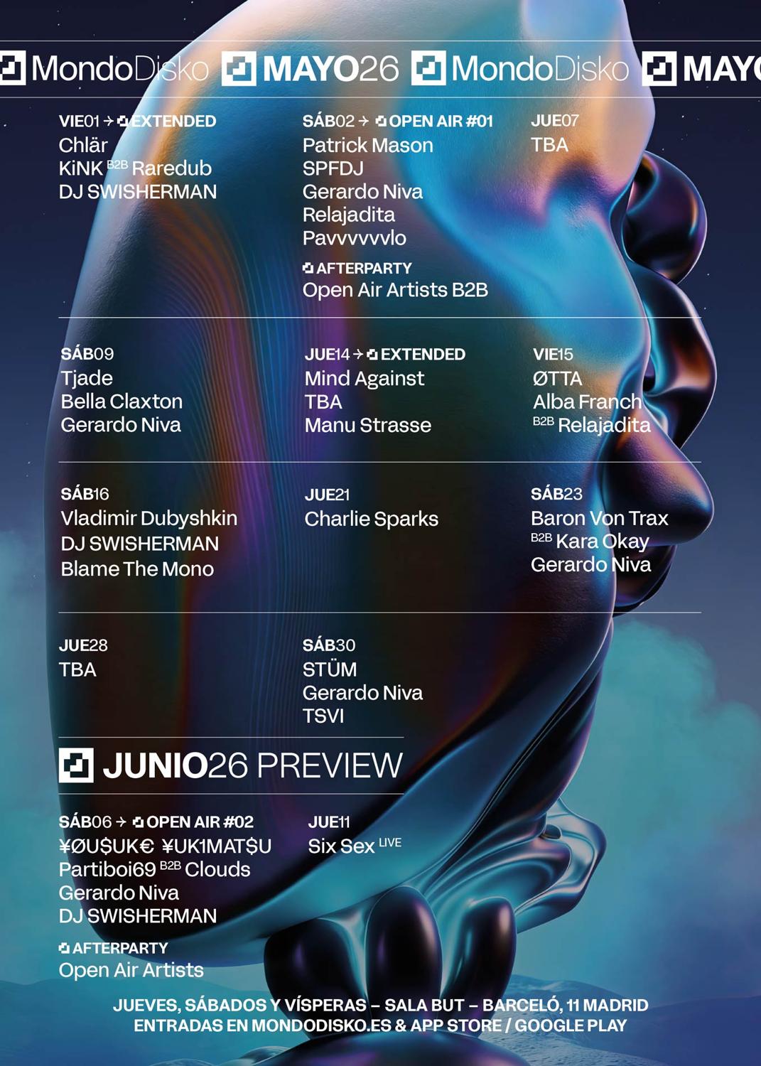 Gerardo Niva / Baron Von Trax B2B Kara Okay / Jordan George