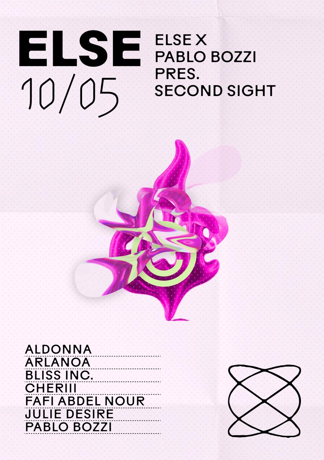 Else X Pablo Bozzi Pres. Second Sight