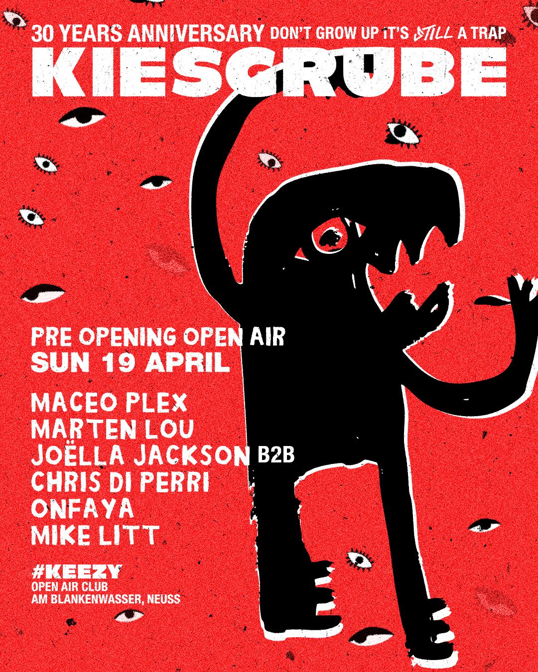 Kiesgrube Presents The Pre Opening With Maceo Plex, Marten Lou
