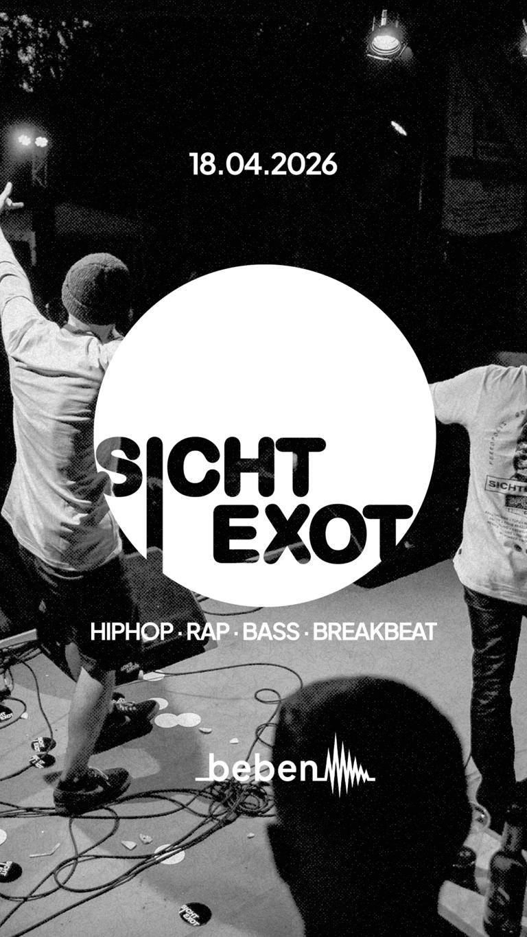 Sichtexot Label Night: Doz9 · Jtothek · Kevoe West · Redd. · Shaheed · Tufu