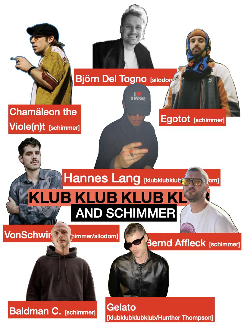 Silodom Takeover: Klub Klub Klub Klub And Schimmer