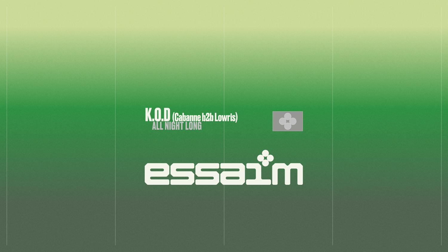 K.O.D (Cabanne B2B Lowris) - All Night Long