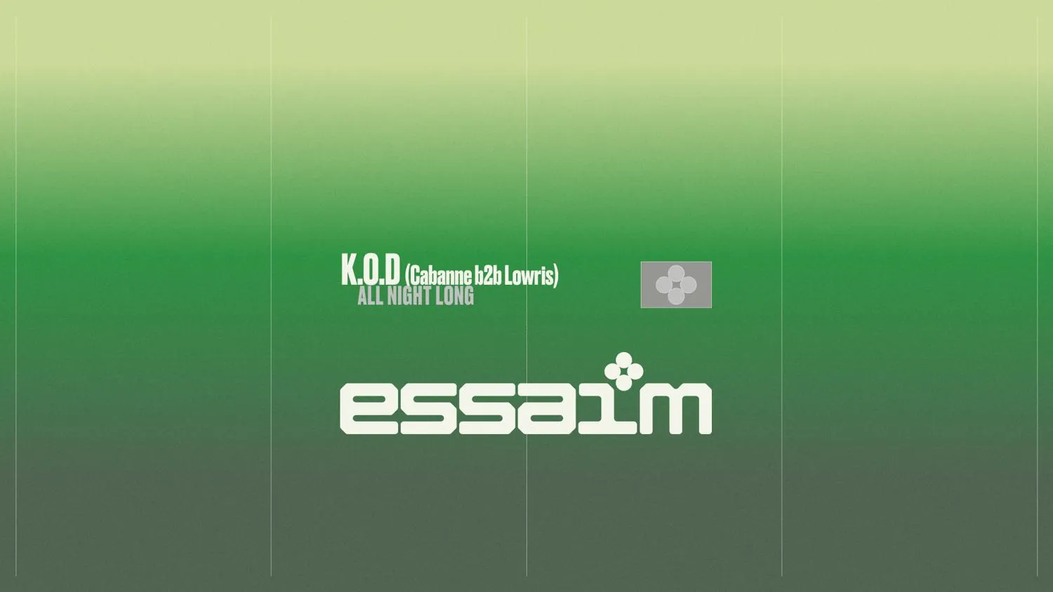 K.O.D (Cabanne B2B Lowris) - All Night Long
