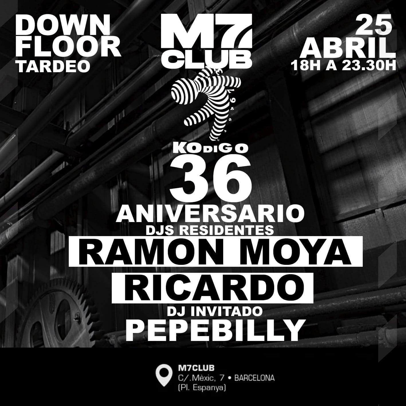 Kodigo 36 Aniversario [Ramon Moya, Ricardo & Pepebilly]
