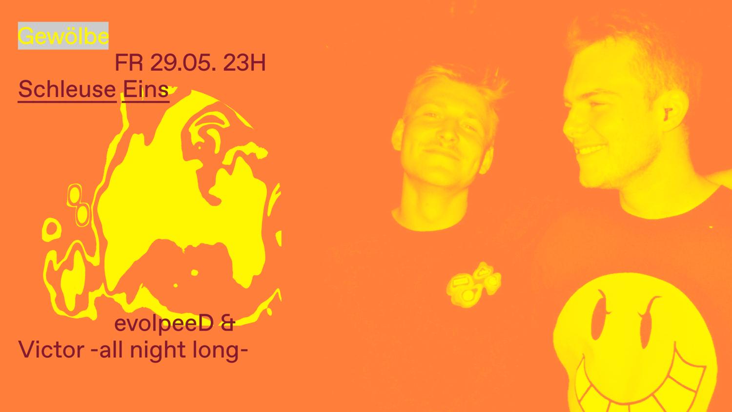 Schleuse Eins With Evolpeed & Victor -All Night Long-