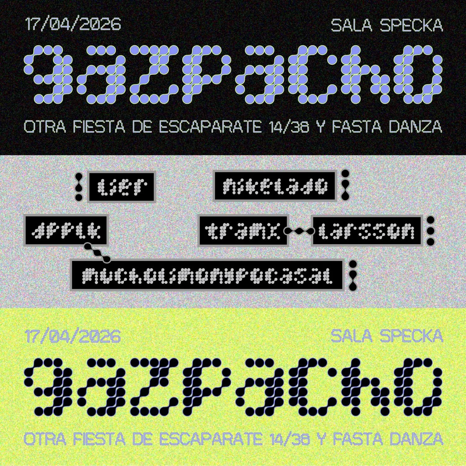 Escaparate 14/38 & Fasta Danza - Gazpacho #05