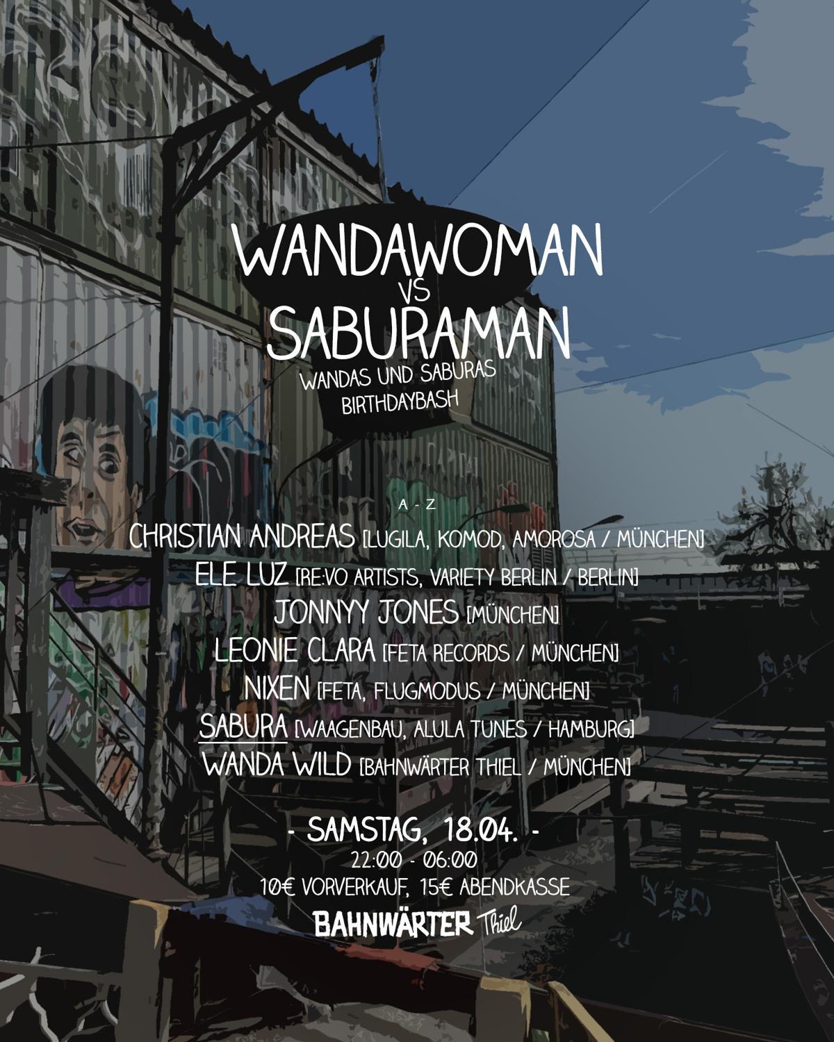 Wandawoman Vs Saburaman |&nbsp;Bahnwärter Thiel