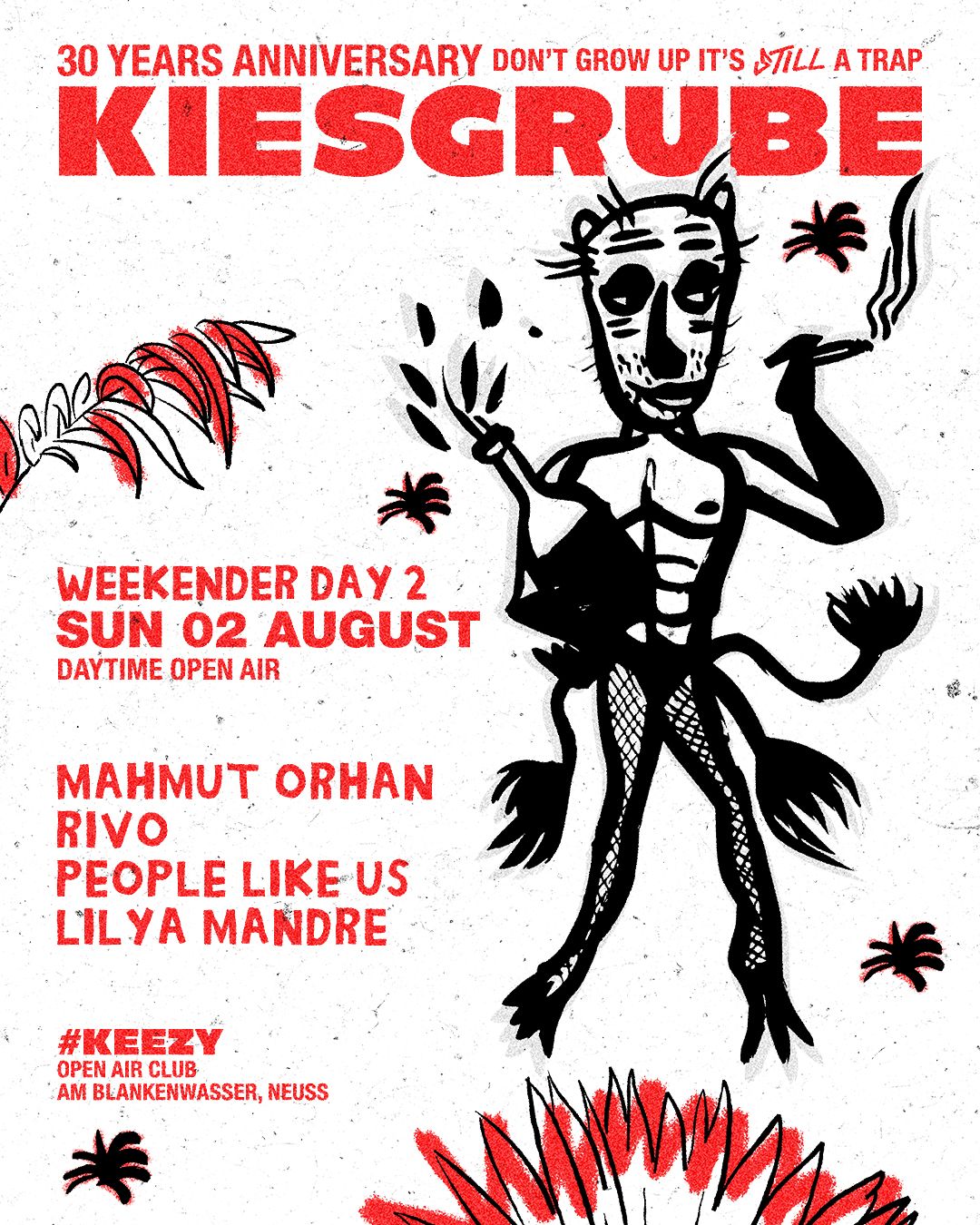 Kiesgrube presents THE WEEKENDER DAY 2 DAYTIME OPEN AIR with Mahmut Orhan, Rivo