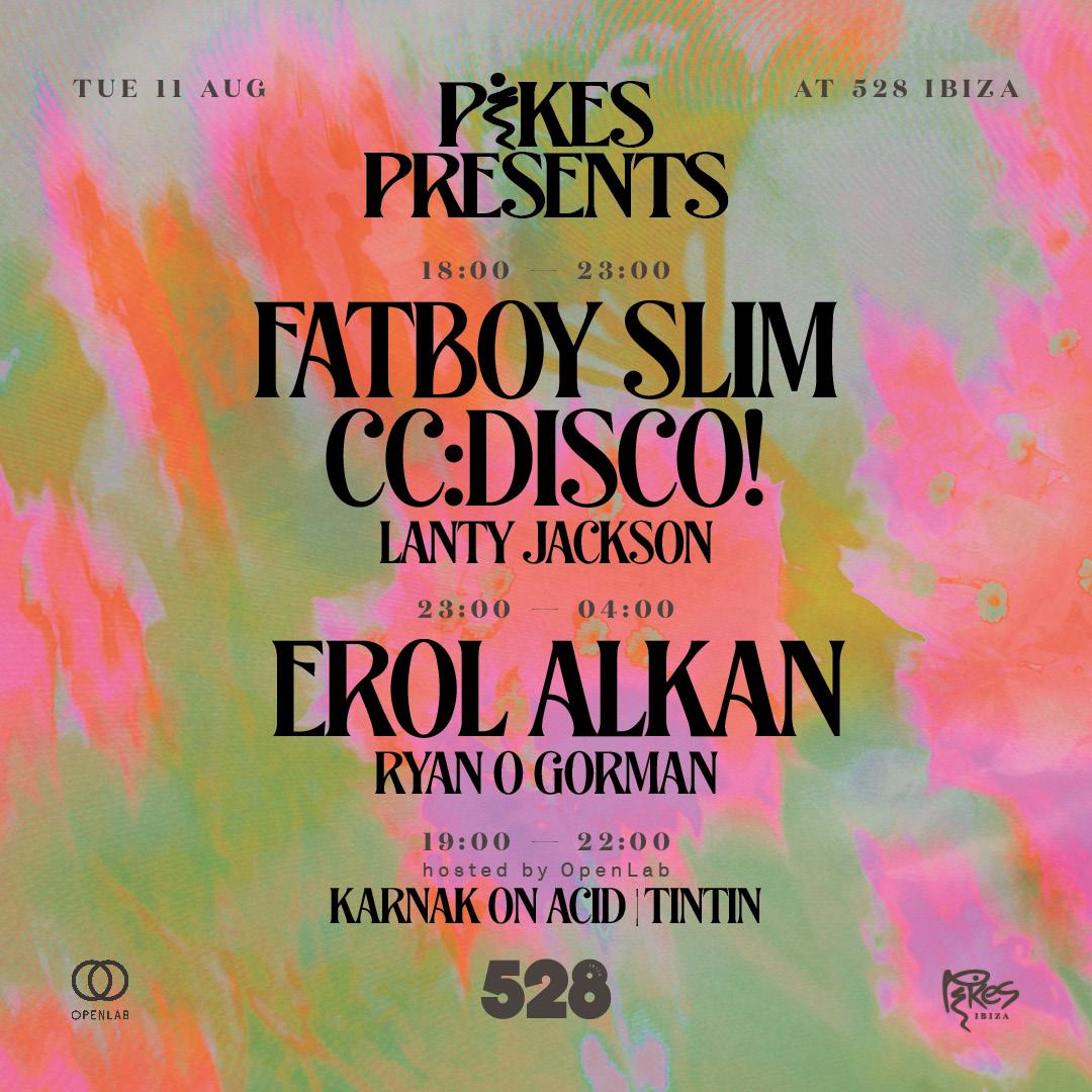 Pikes Presents At 528 With Fatboy Slim