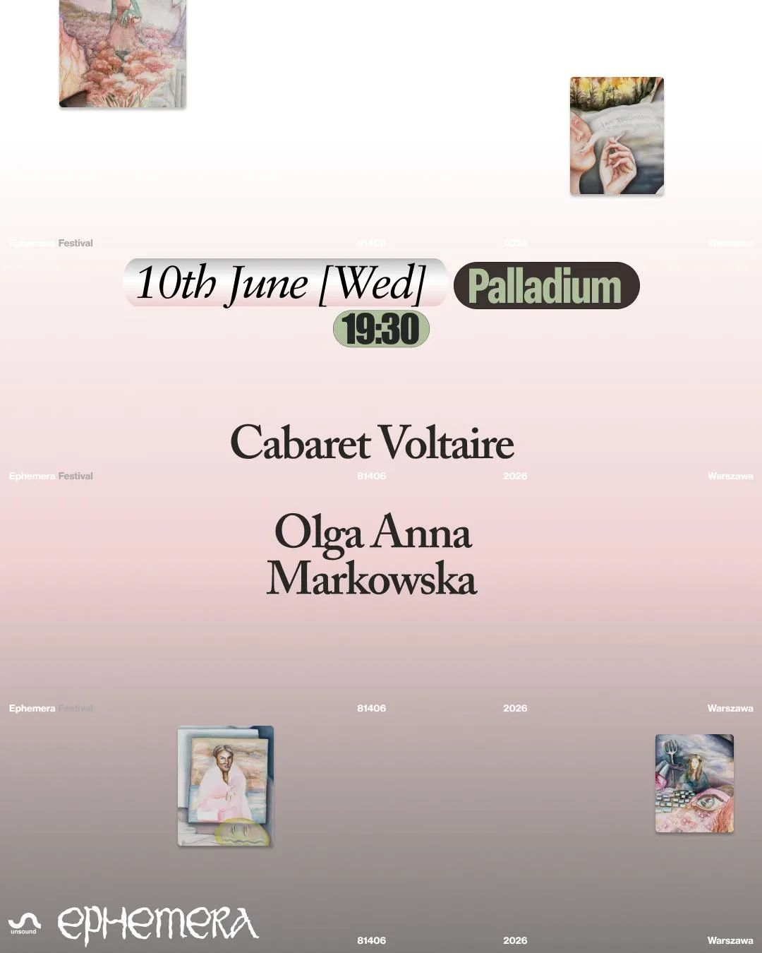 Ephemera Festival 2026: Cabaret Voltaire / Olga Anna Markowska