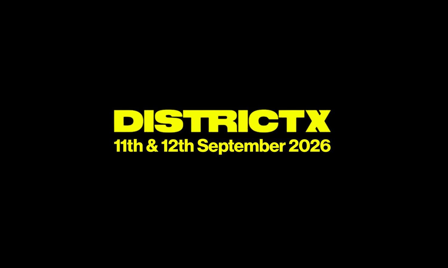 District X Festival 2026