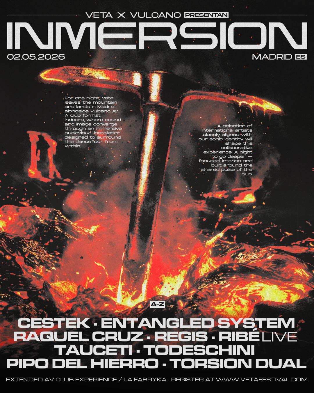 Inmersion: Veta X Vulcano