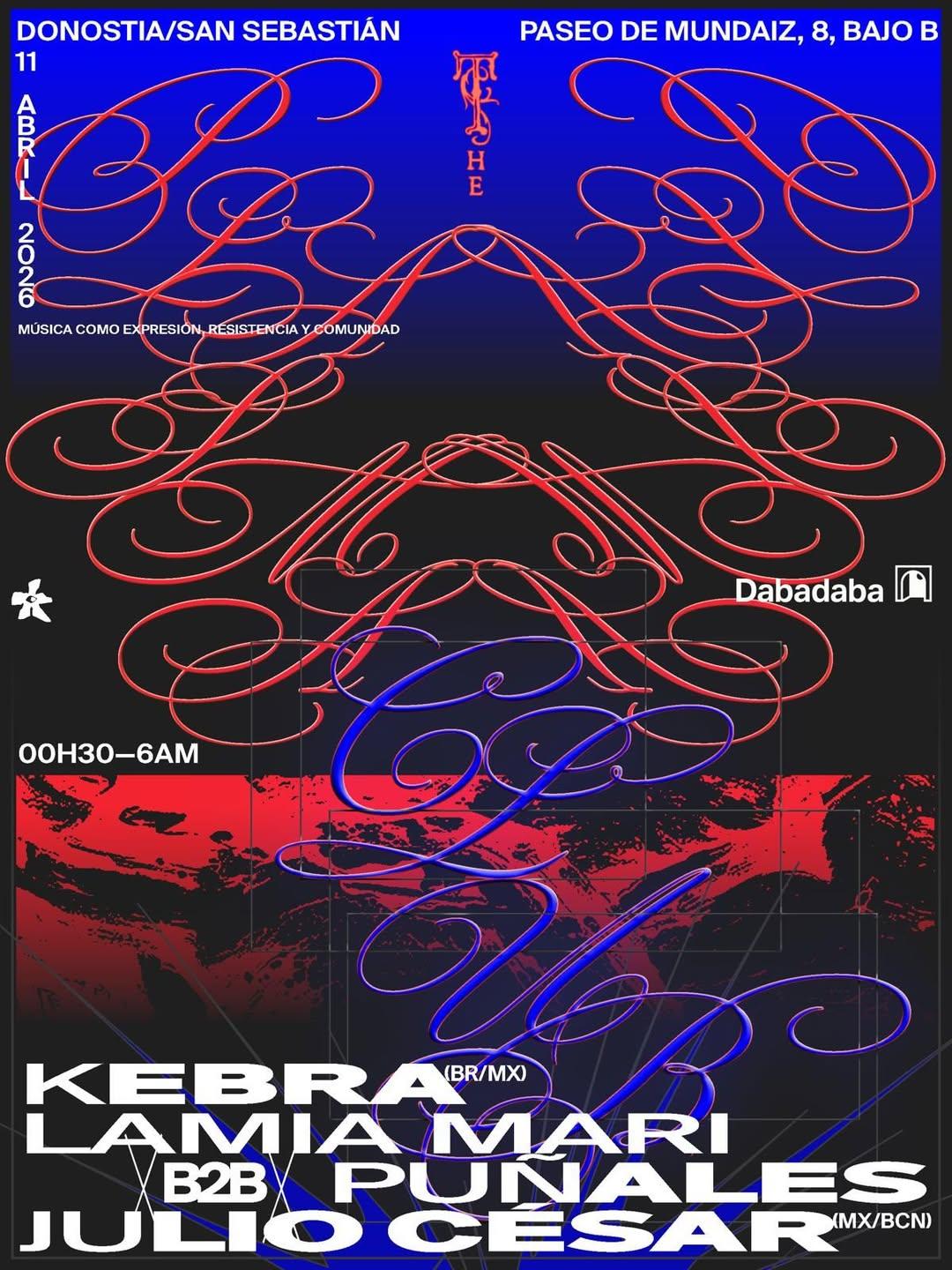 Plasma Club: Kebra + Julio Cesar + Lamia Mari B2B Puñales