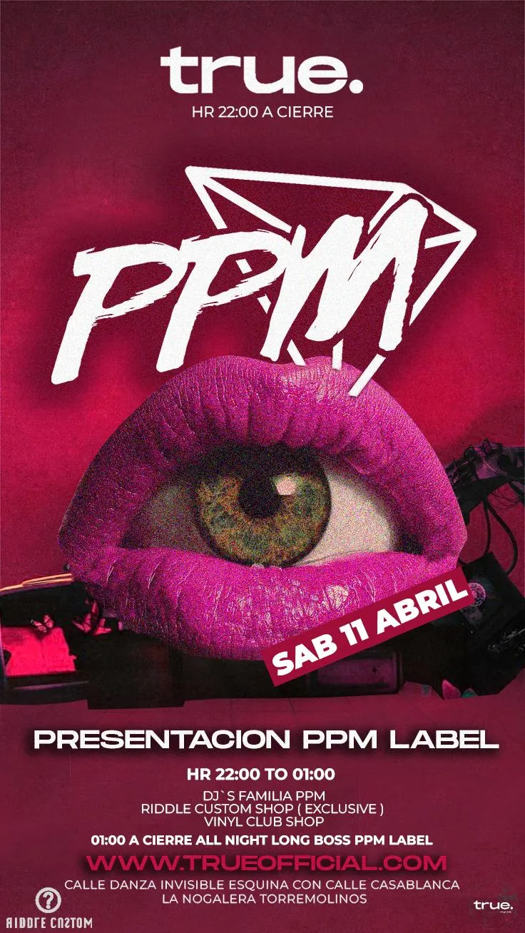 True X Ppm Label
