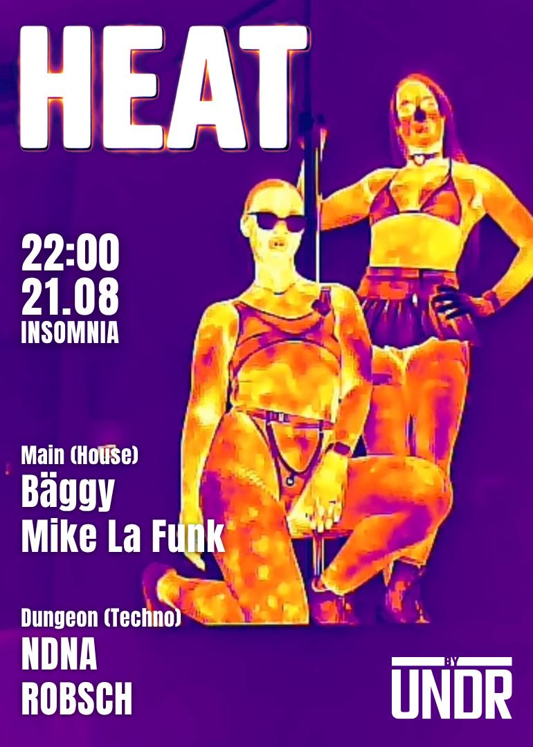 Heat By Undr - Kinky House & Techno Party