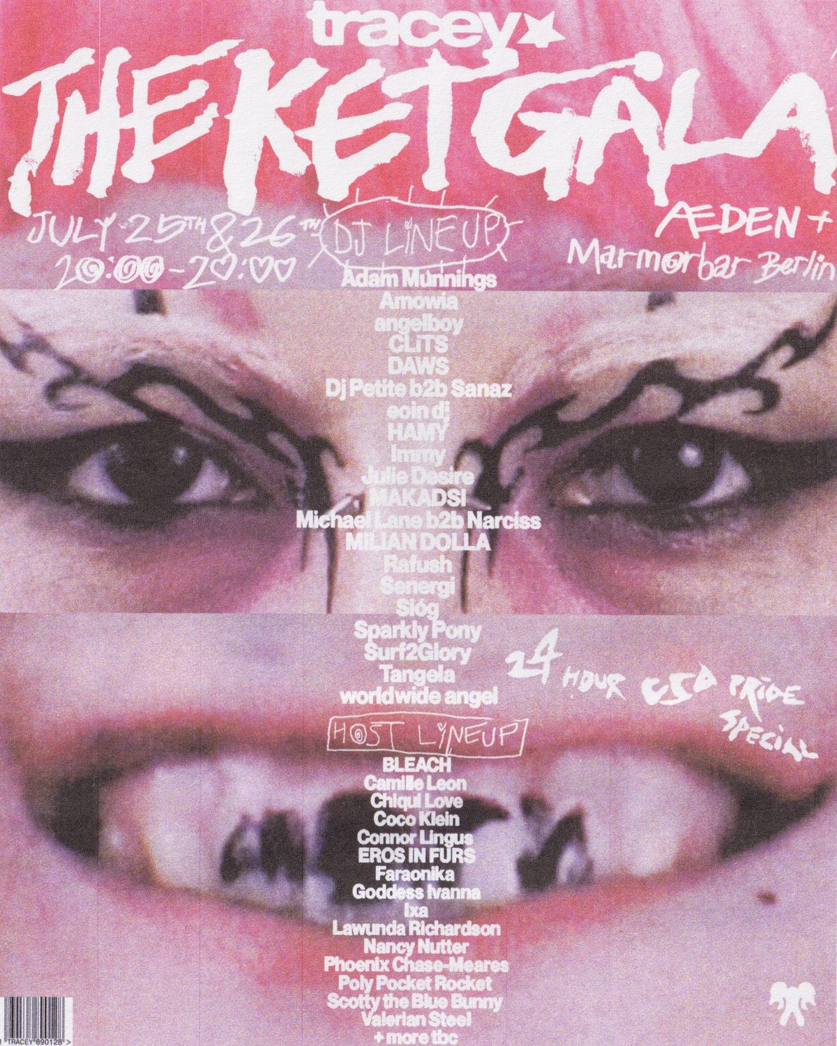 tracey presents: THE KET GALA