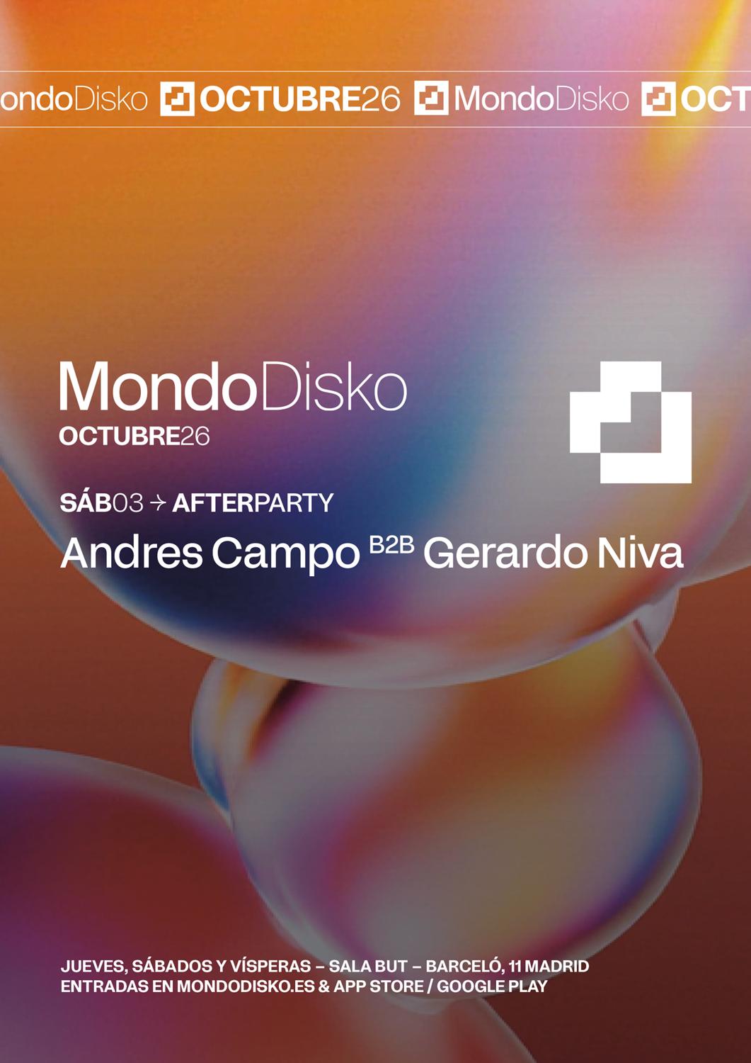 Afterparty: Andres Campo B2B Gerardo Niva