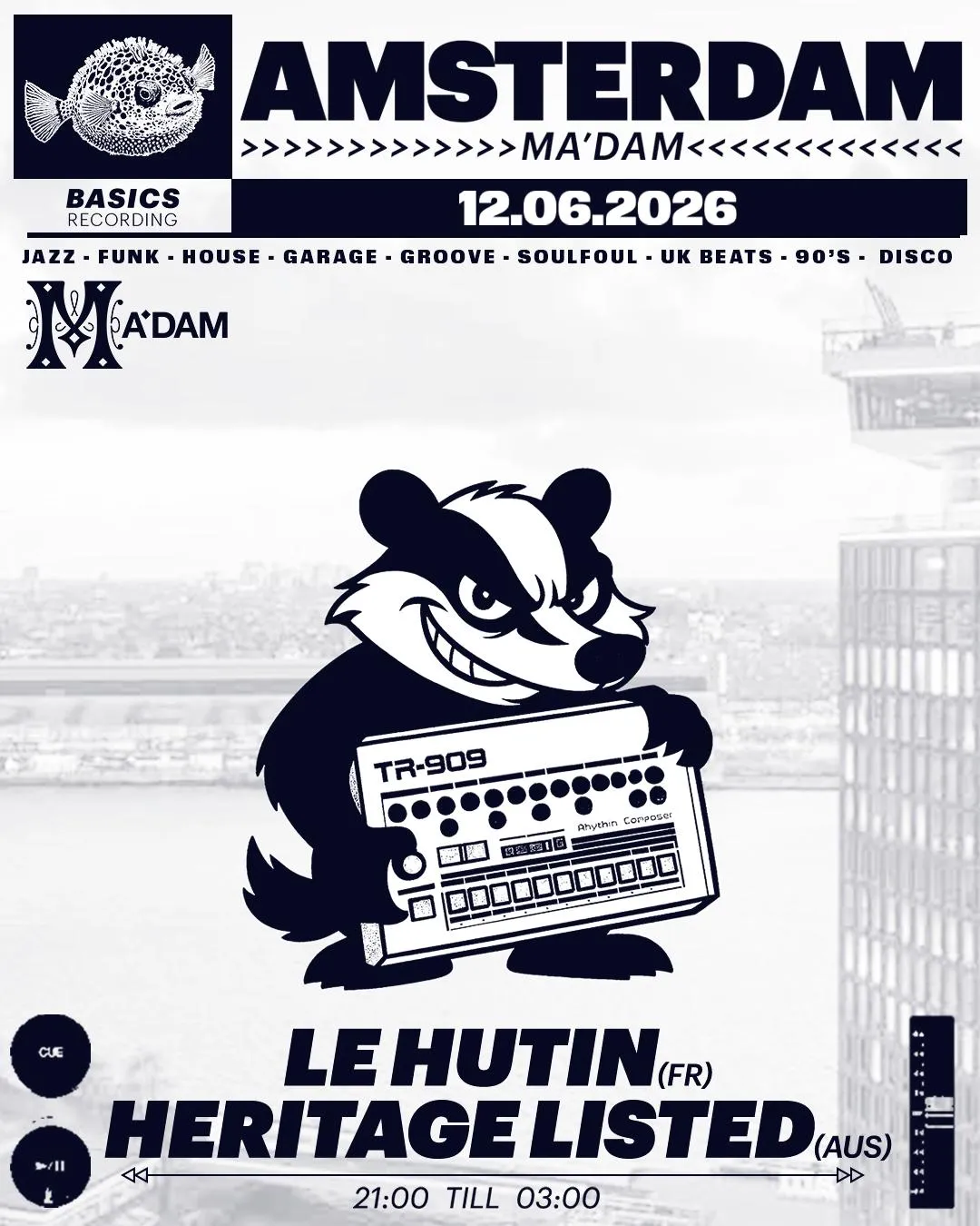 Madam By Night Invites: Basics Recording
