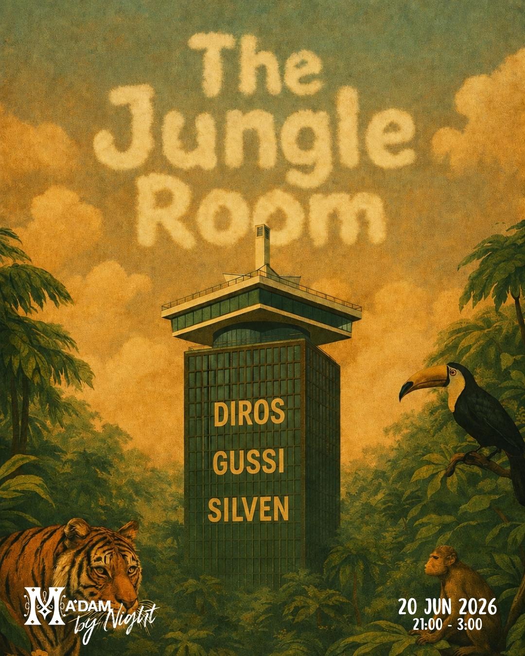 Madam By Night Invites: The Jungle Room