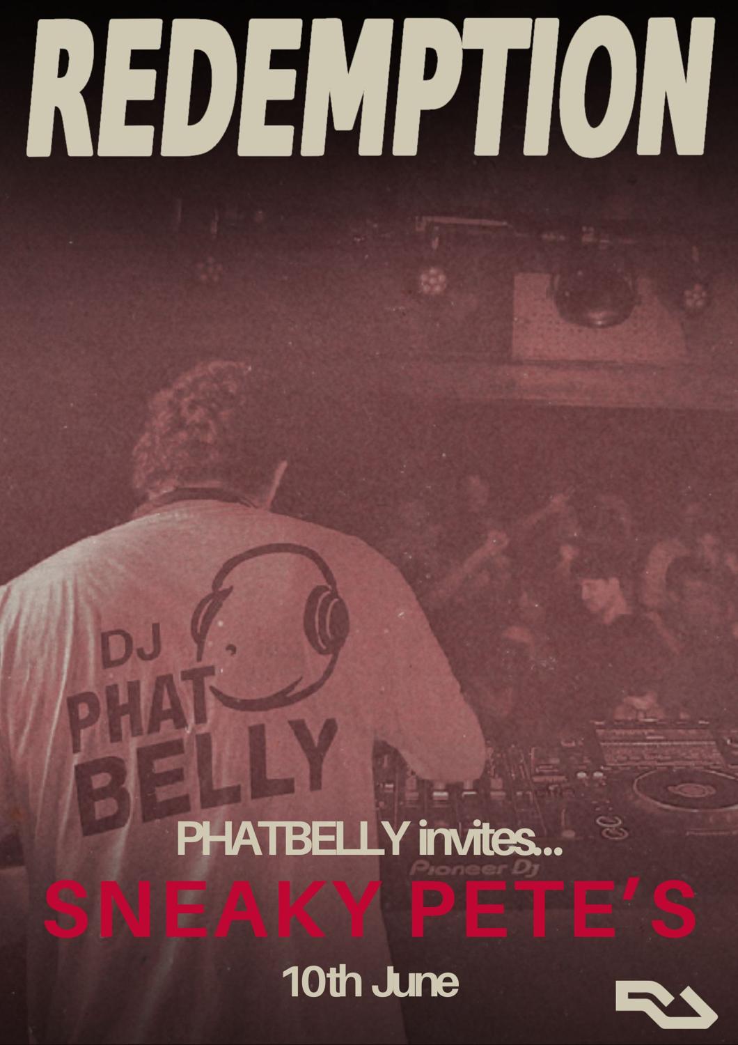 Redemption Presents Phatbelly Invites // Sneaky Pete'S Ix 
