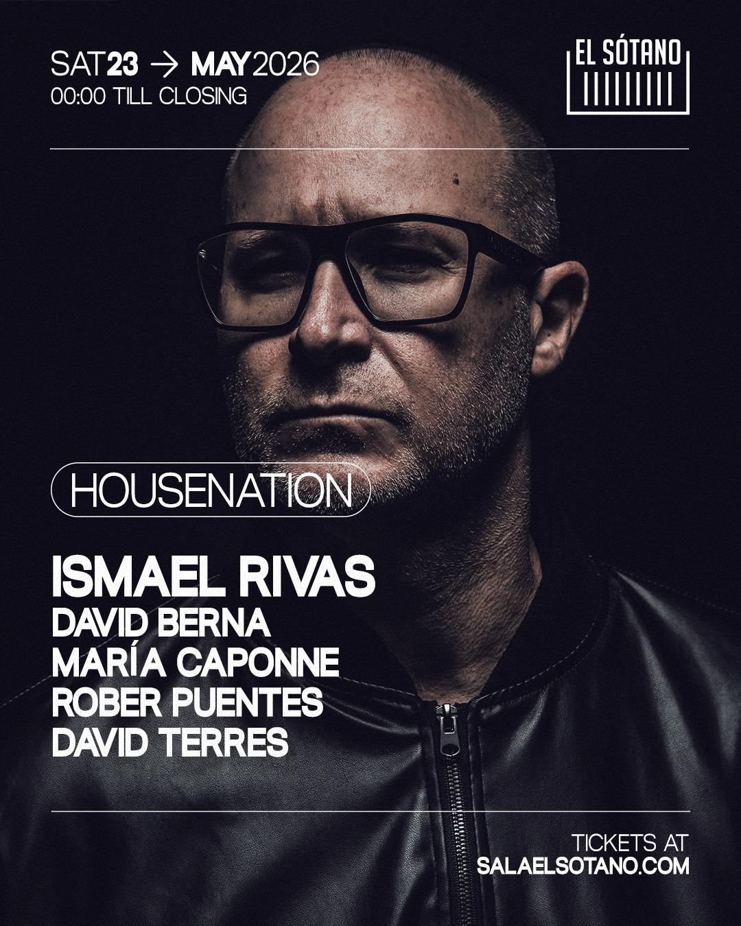 Housenation: Ismael Rivas, David Berna, María Caponne, Rober Puentes, David Terres