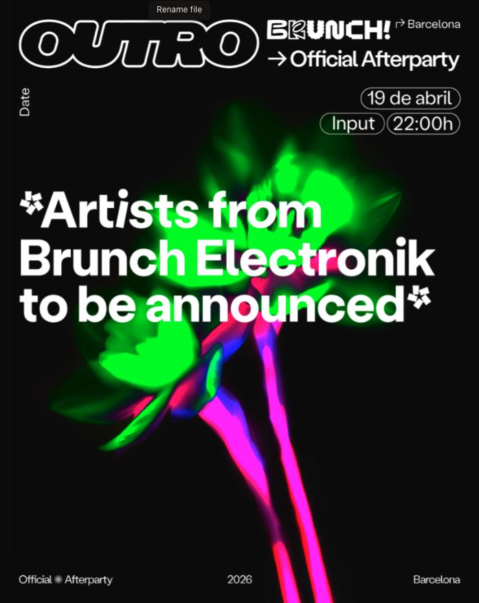 Outro Official Afterparty
