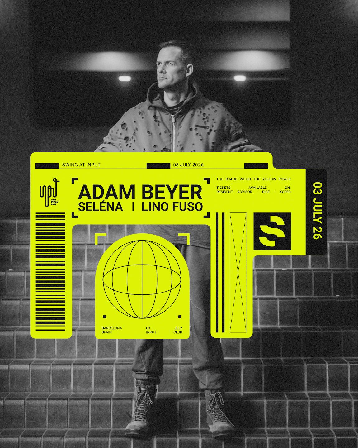 Swing Pres Adam Beyer