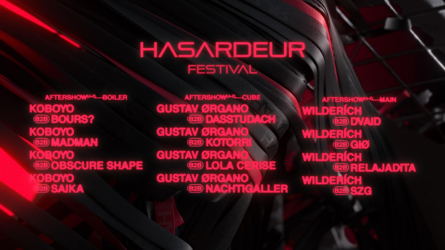 Hasardeur Aftershow