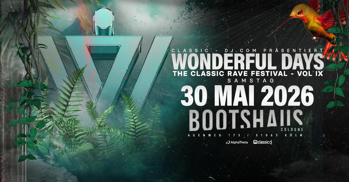 Wonderful Days – The Classic Rave Festival Vol. Ix