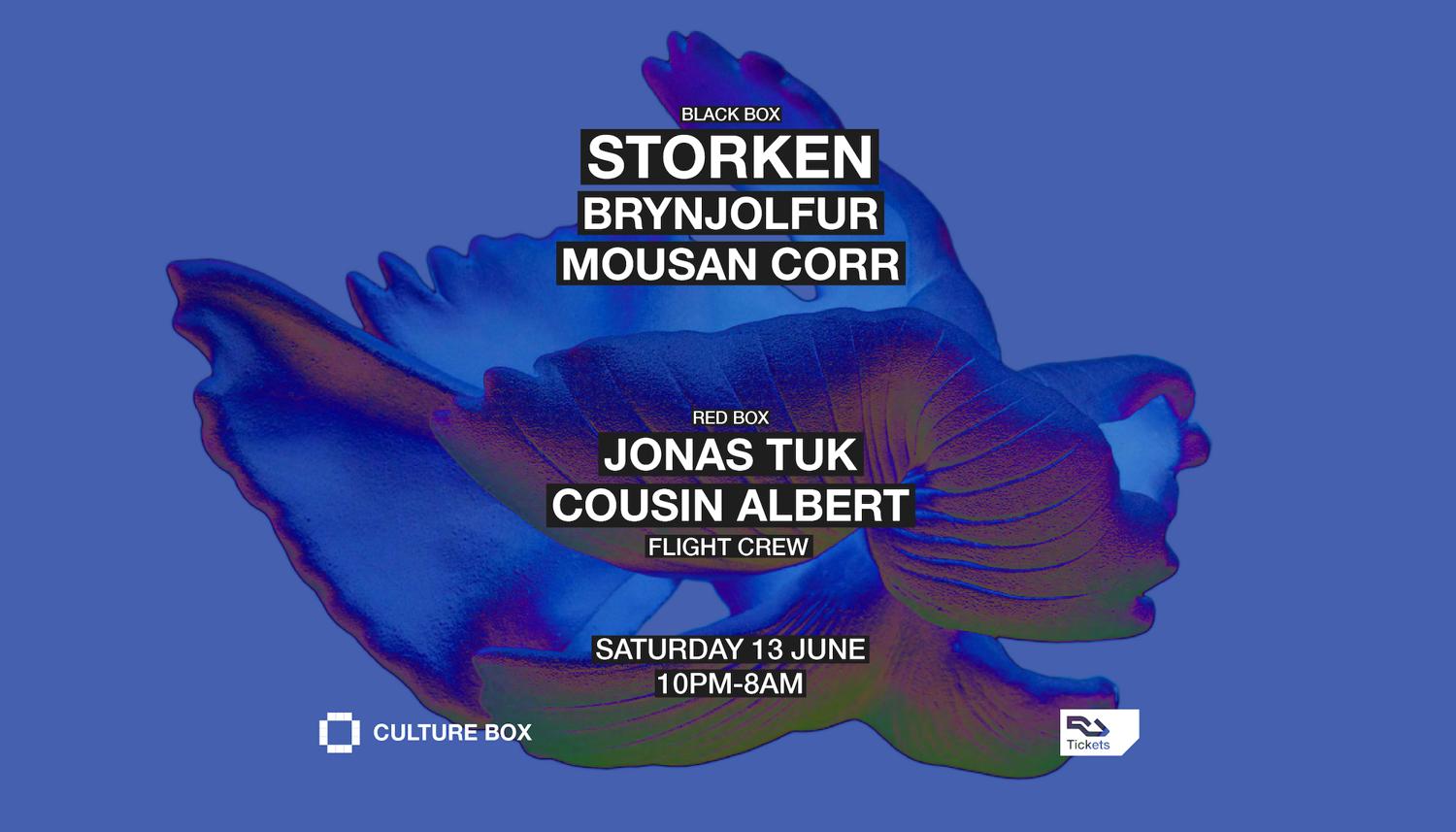 Storken / Brynjolfur / Mousan Corr / Flight Crew: Jonas Tuk / Cousin Albert