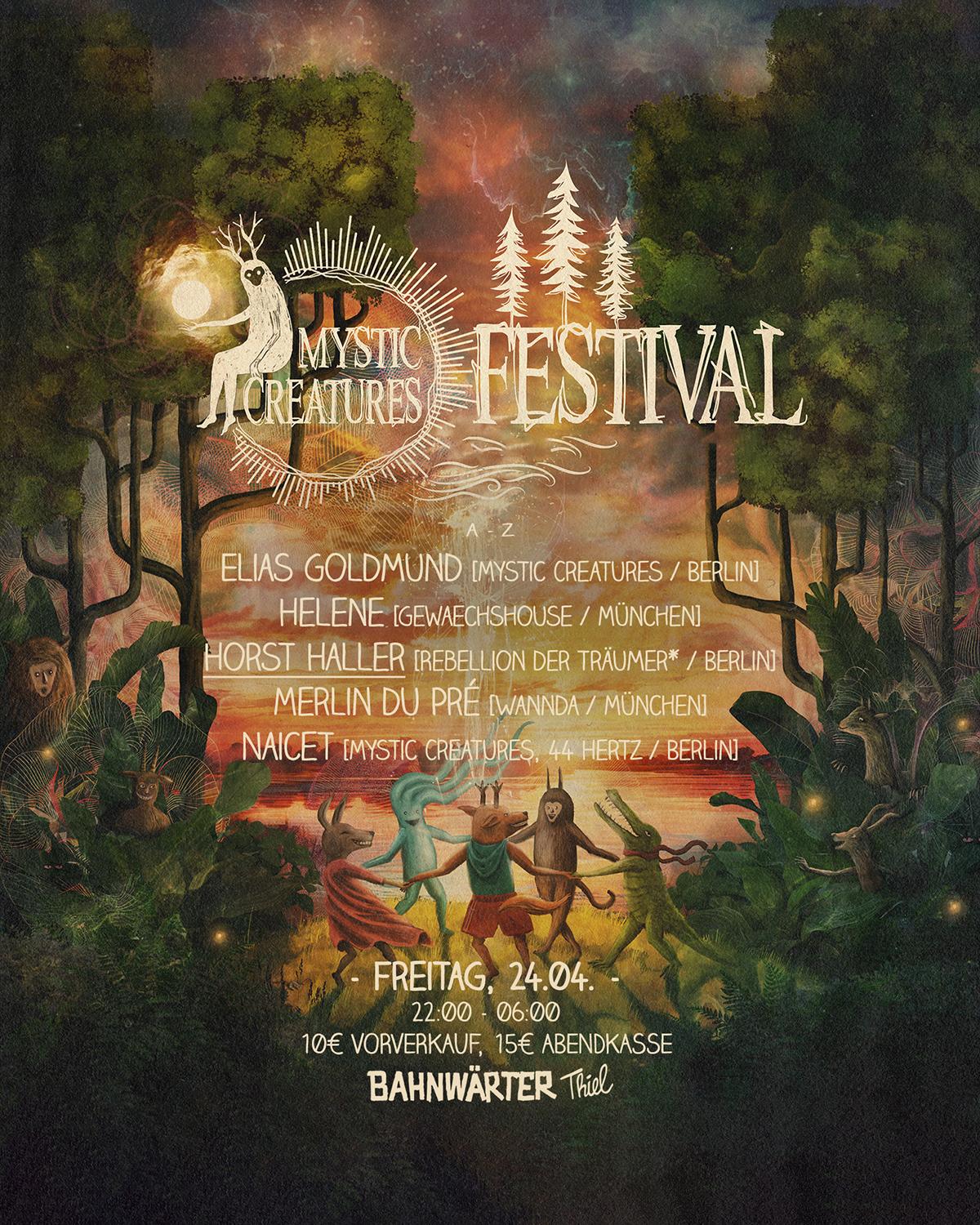 Mystic Creatures Festival X Bahnwärter Thiel Mit Horst Haller