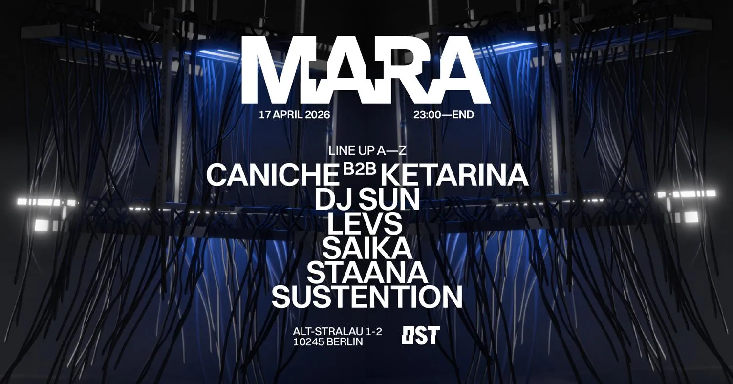 M.A.R.A W. Caniche B2B Ketarina, Dj Sun, Saika