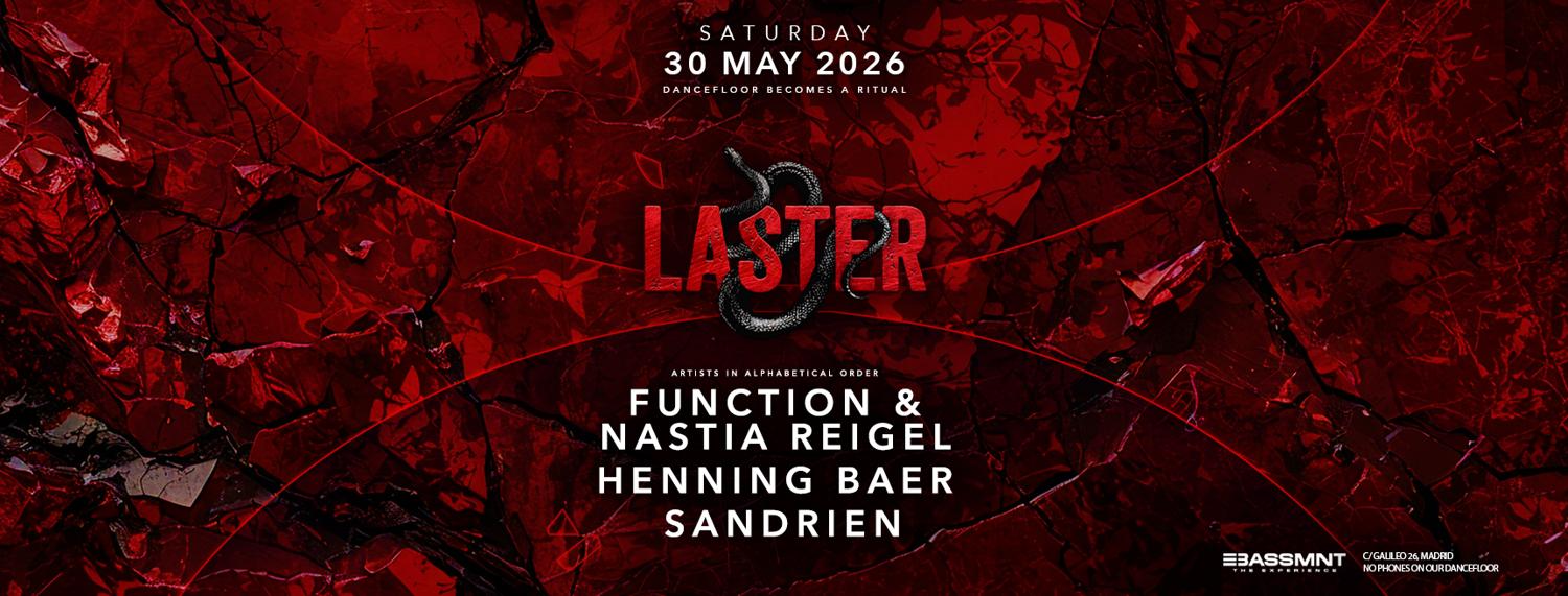 Laster Presents Function & Nastia Reigel, Sandrien & Henning Baer