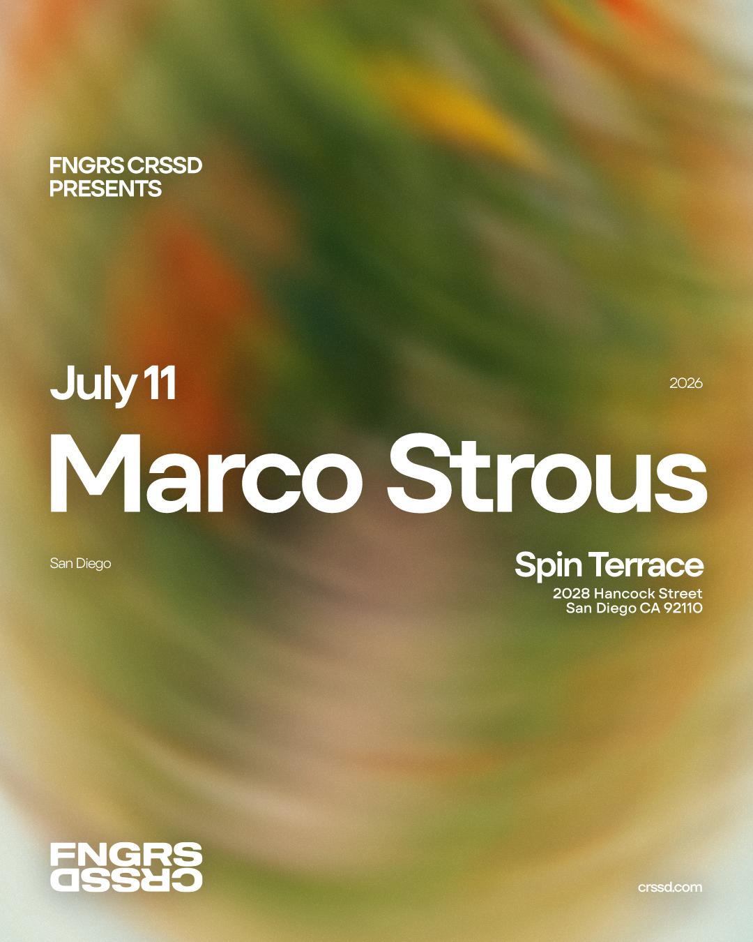 Fngrs Crssd Presents Marco Strous