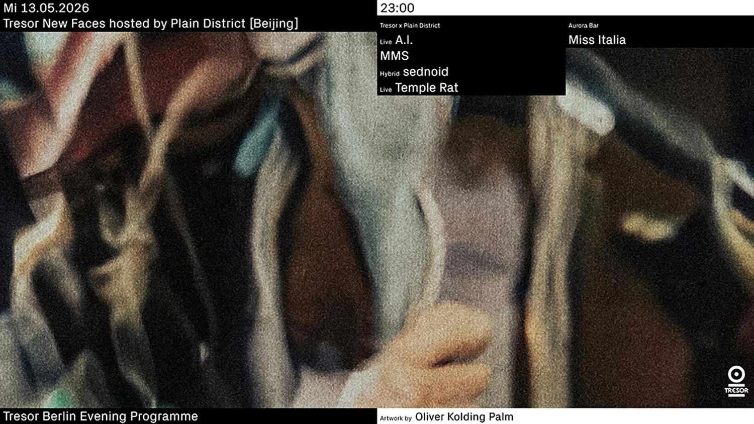 Tresor New Faces Hosted By Plain District [Beijing]