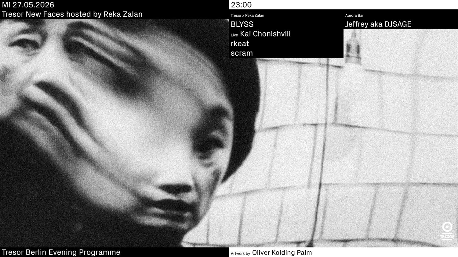 Tresor New Faces Hosted By Reka Zalan