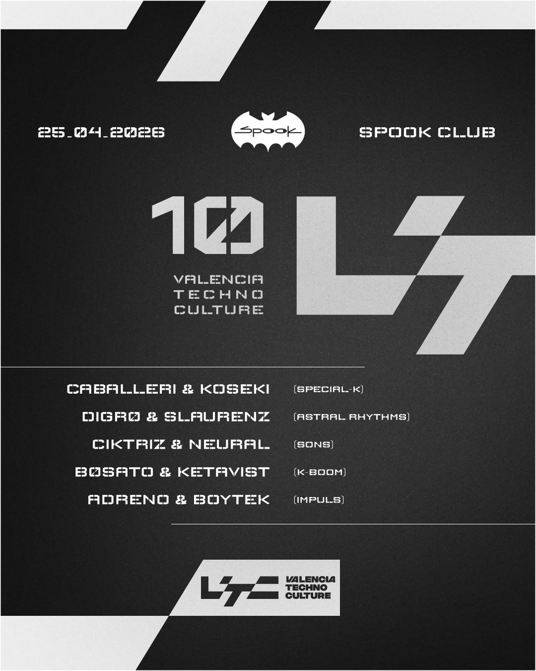 10º Anniversary Of Valencia Techno Culture